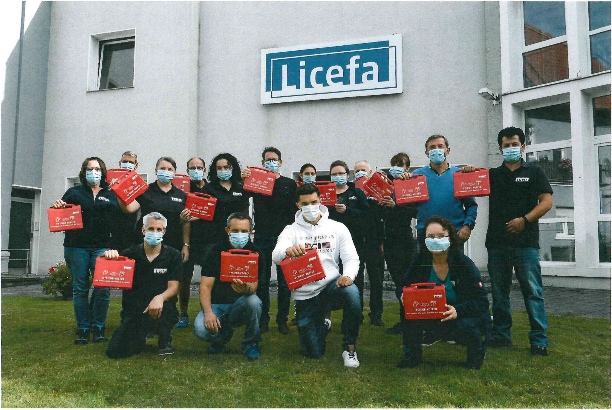 Hygiene-Koffer für Mitarbeiterinnen und Mitarbeiter